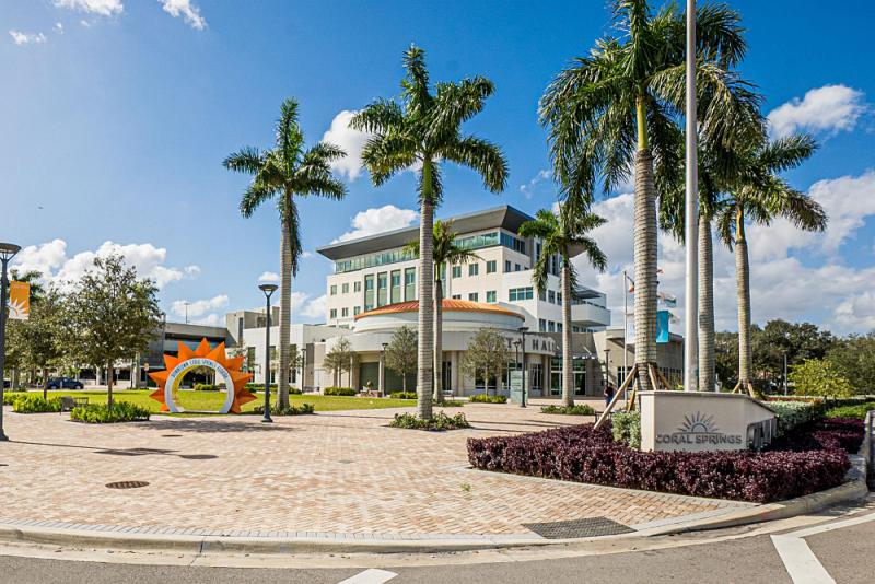 Image of the Coral Spring Town Hall